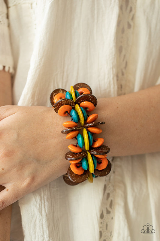 Caribbean Canopy - multi - Paparazzi bracelet