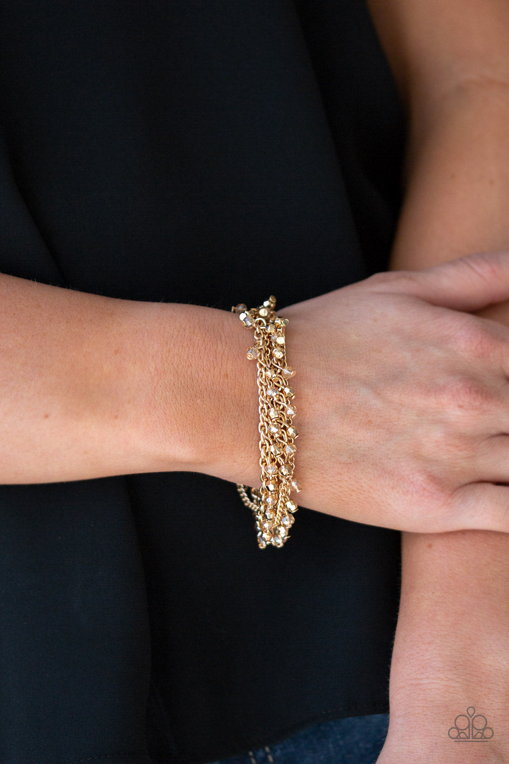 Cash Confidence - gold - Paparazzi bracelet