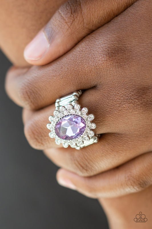 Castle Chic - purple - Paparazzi ring