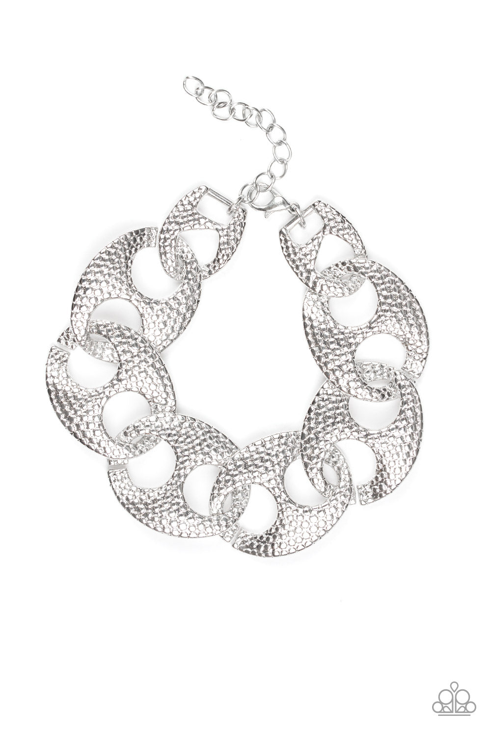 Casual Connoisseur - silver - Paparazzi bracelet