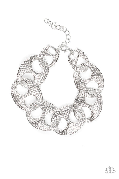 Casual Connoisseur - silver - Paparazzi bracelet