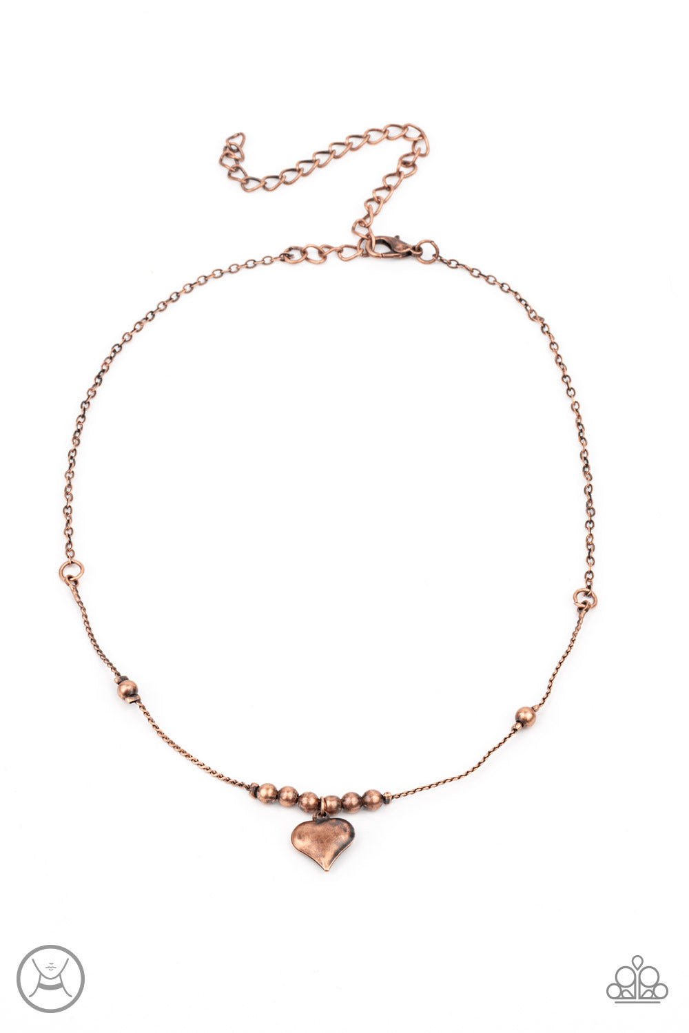 Casual Crush - copper - Paparazzi necklace