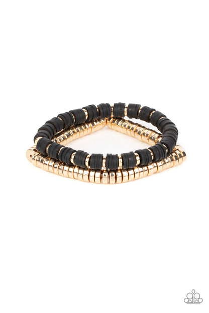 Catalina Marina - black - Paparazzi bracelet