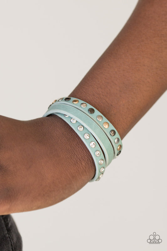 Catwalk Casual - blue - Paparazzi bracelet
