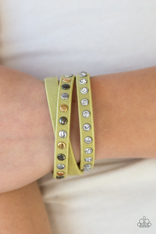 Catwalk Casual - green - Paparazzi bracelet