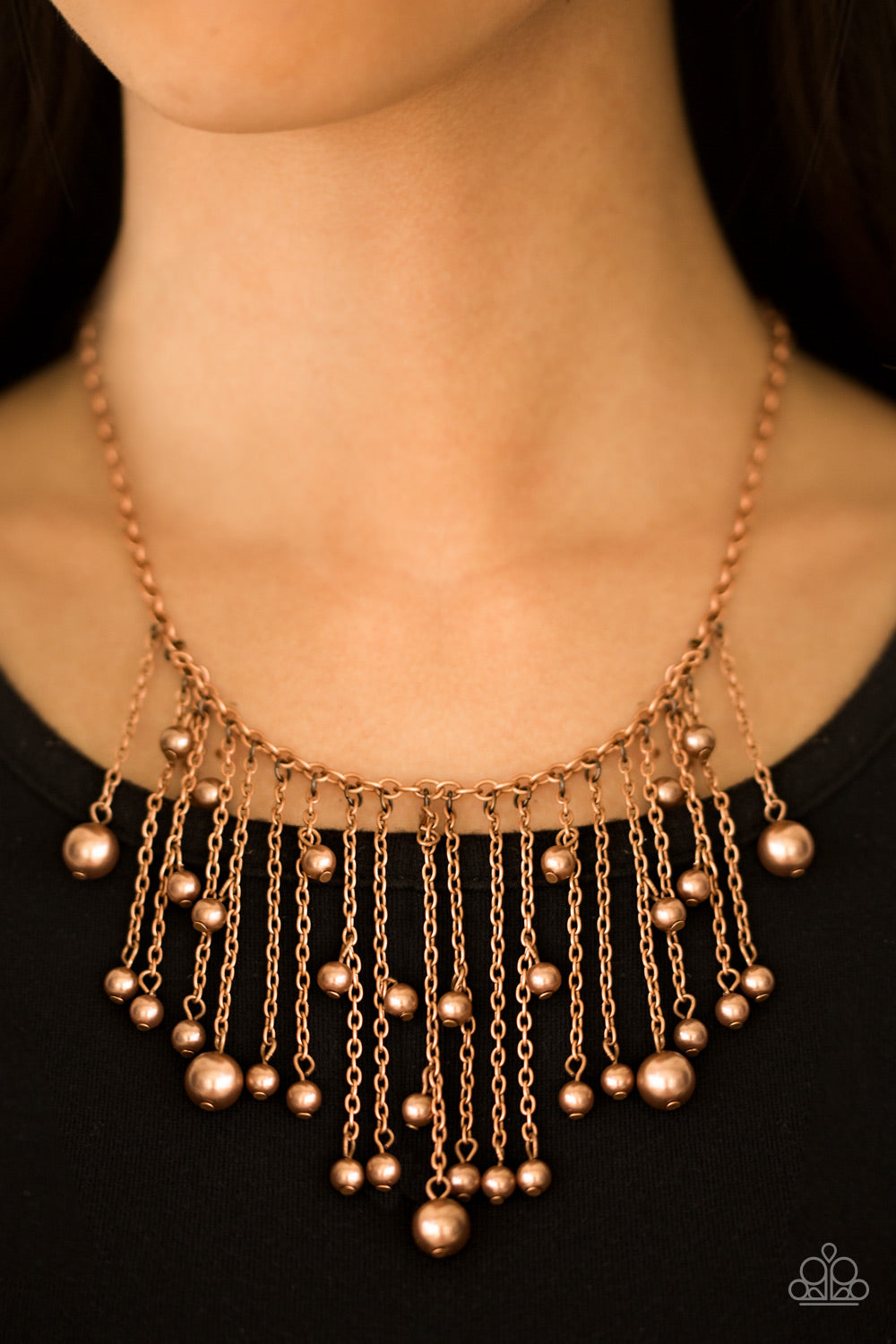 Catwalk Champ - copper - Paparazzi necklace