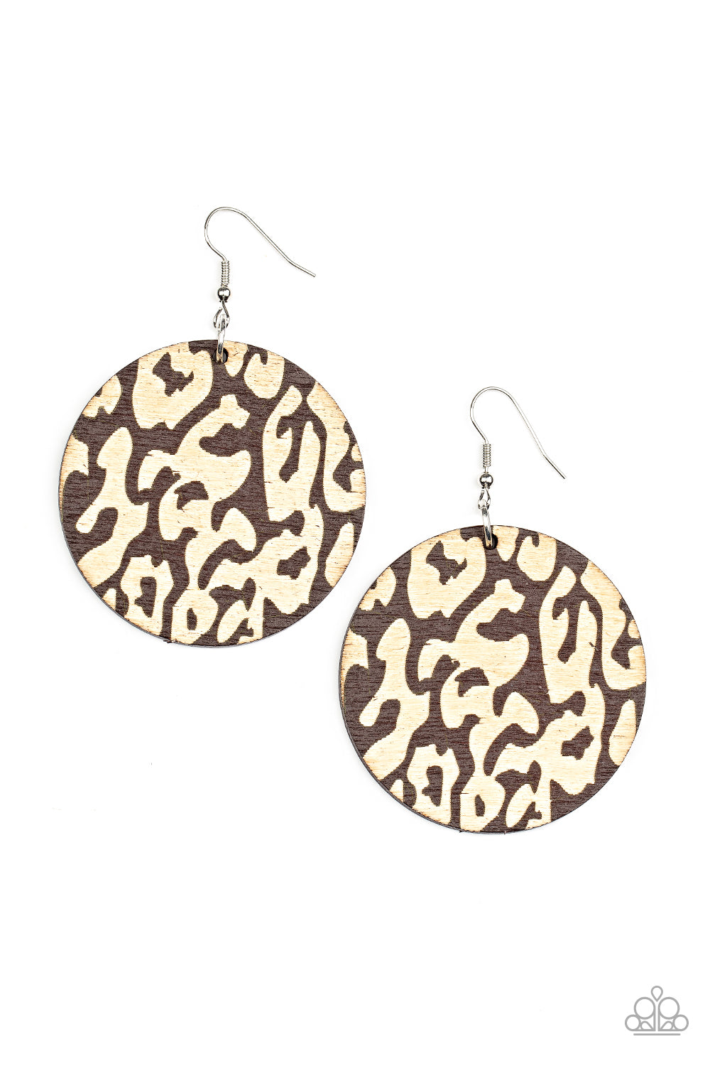 Catwalk Safari - brown - Paparazzi earrings