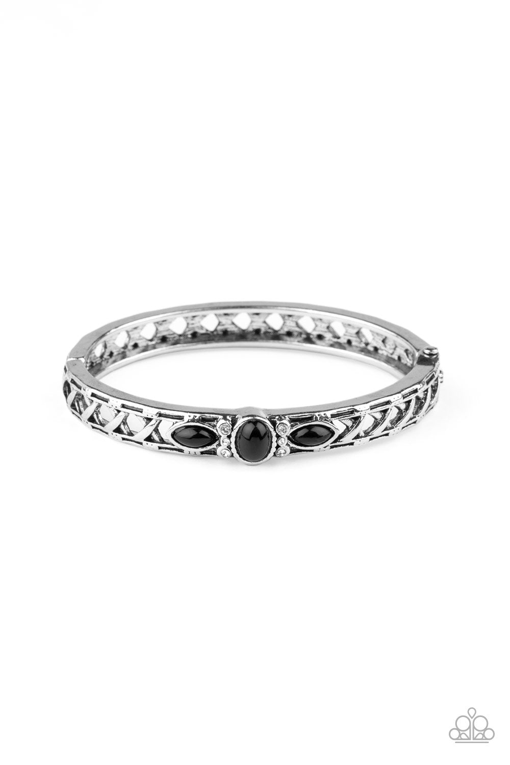 Caught in the Cross HEIRS - black - Paparazzi bracelet