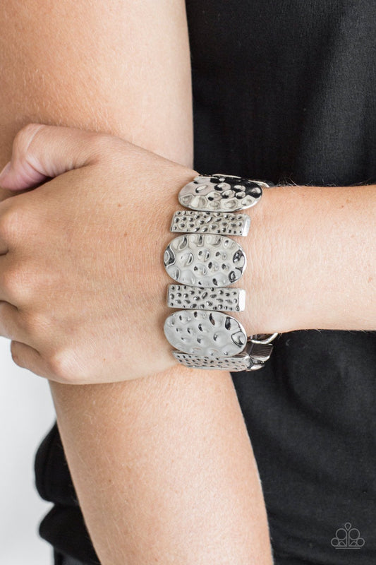 Cave Cache - silver - Paparazzi bracelet