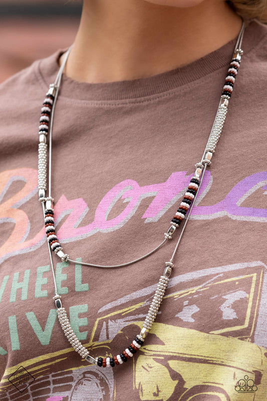 Caviar Chic - multi - Paparazzi necklace