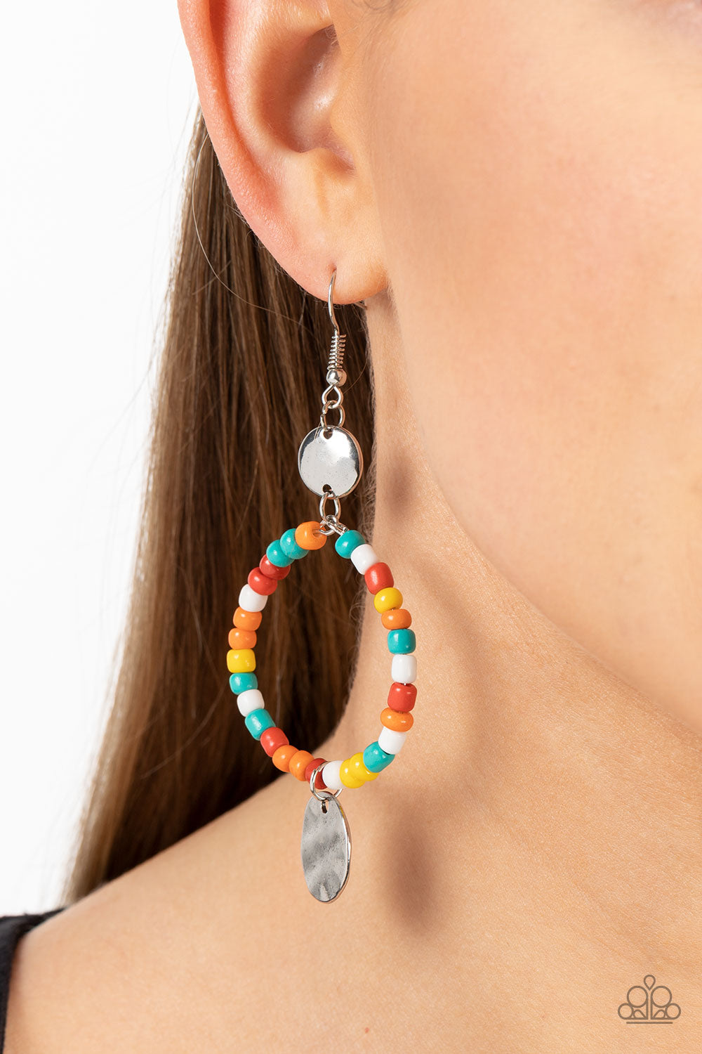 Cayman Catch - multi - Paparazzi earrings