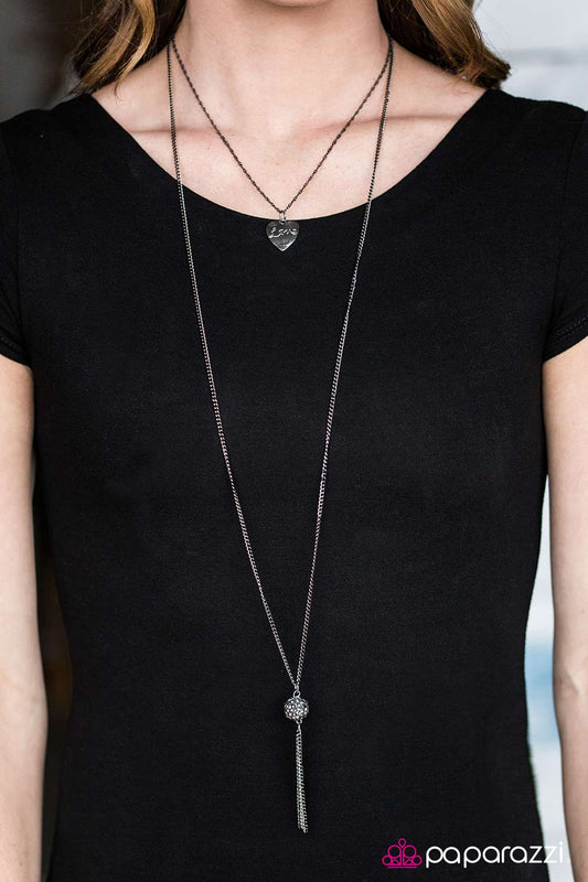 Celebrate Love - Silver - Paparazzi necklace
