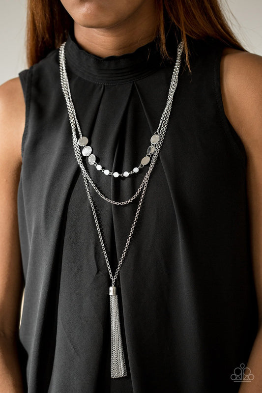 Celebration of Chic - white - Paparazzi necklace