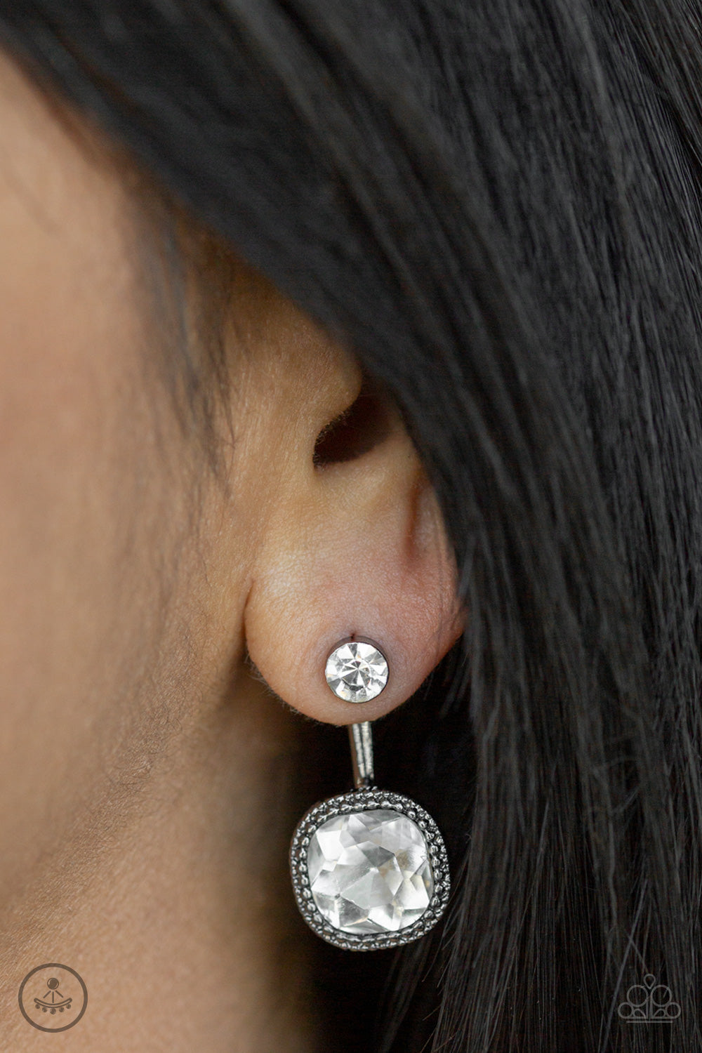 Celebrity Cache - black - Paparazzi earrings