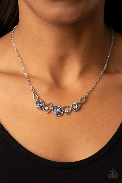 Celestial Cadence - blue - Paparazzi necklace