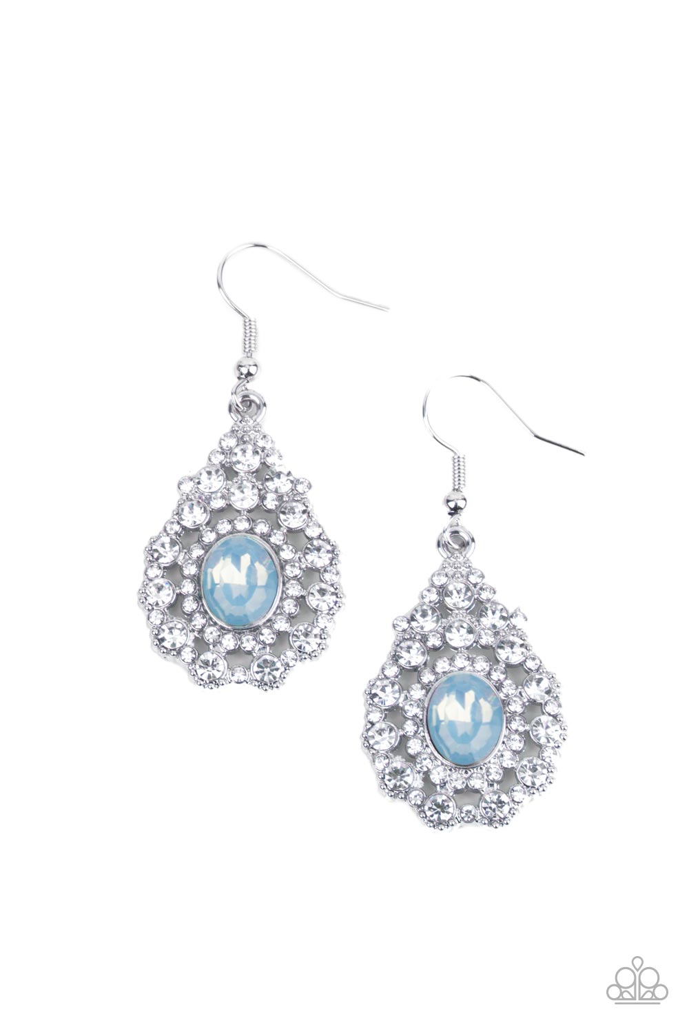 Celestial Charmer - blue - Paparazzi earrings