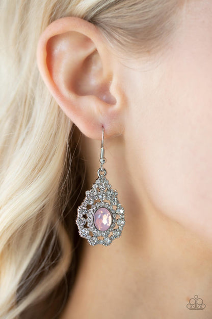 Celestial Charmer - pink - Paparazzi earrings