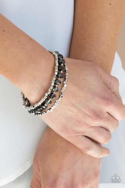 Celestial Circus - silver - Paparazzi bracelet