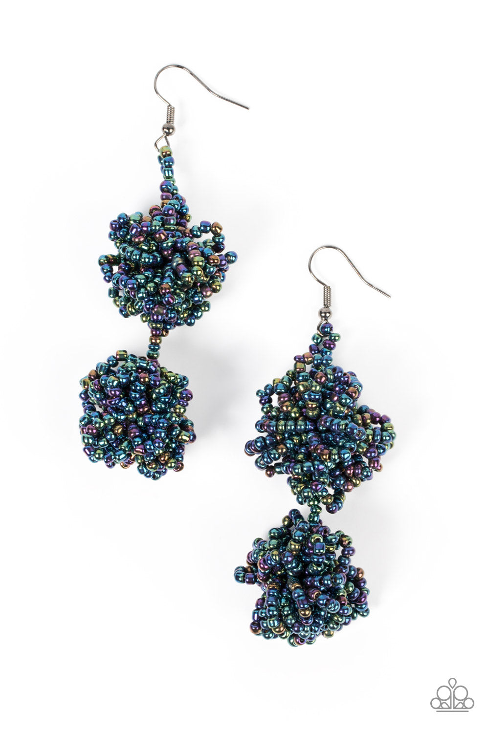 Celestial Collision - multi (dark) - Paparazzi earrings