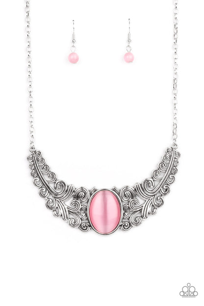 Celestial Eden - pink - Paparazzi necklace