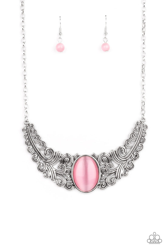 Celestial Eden - pink - Paparazzi necklace – JewelryBlingThing