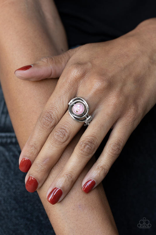 Celestial Karma - pink - Paparazzi ring