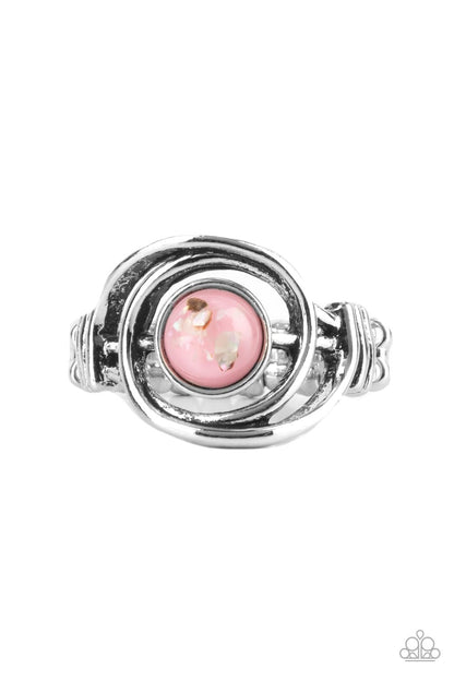 Celestial Karma - pink - Paparazzi ring