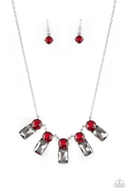 Celestial Royal - red - Paparazzi necklace