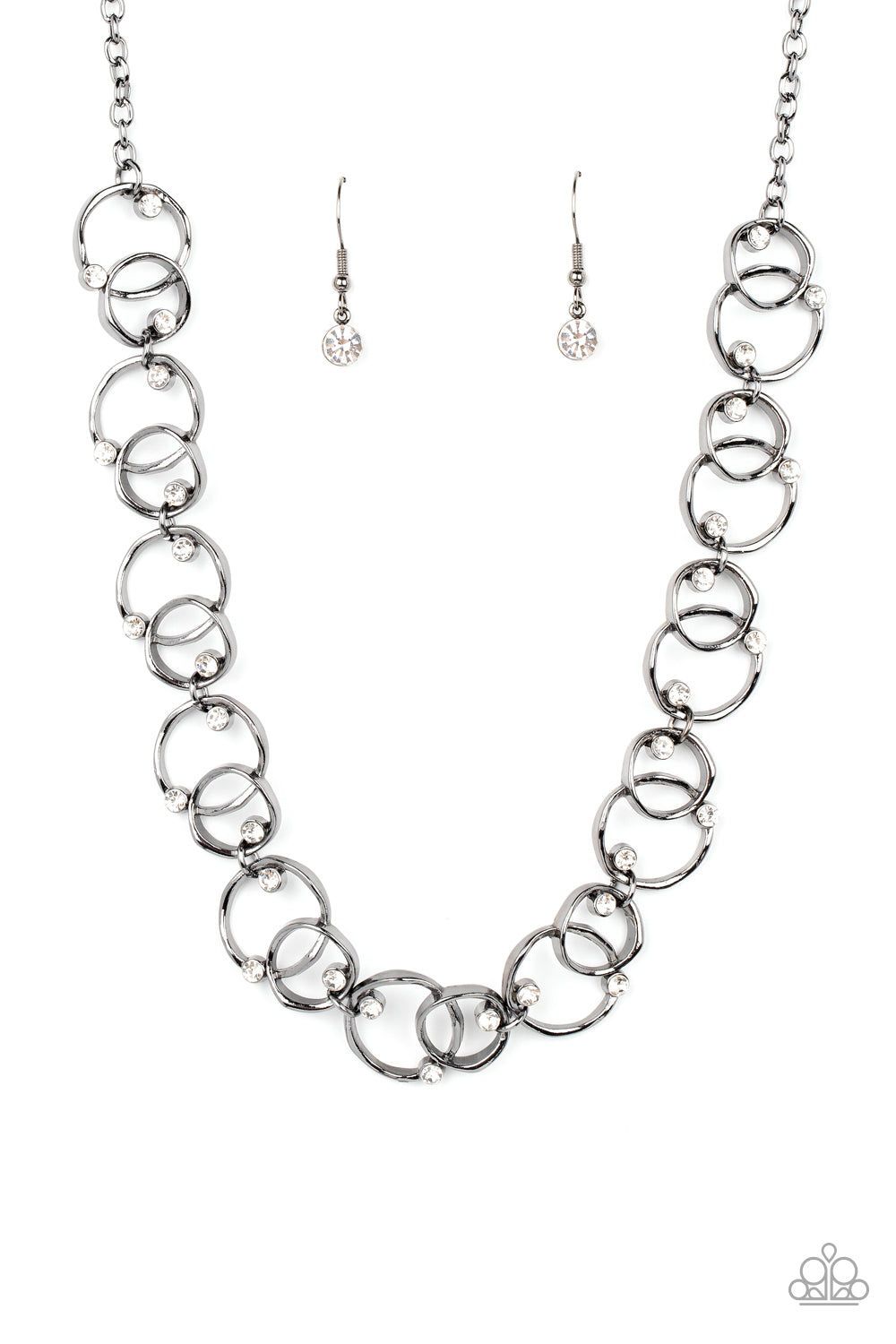 Center of My Universe - black - Paparazzi necklace