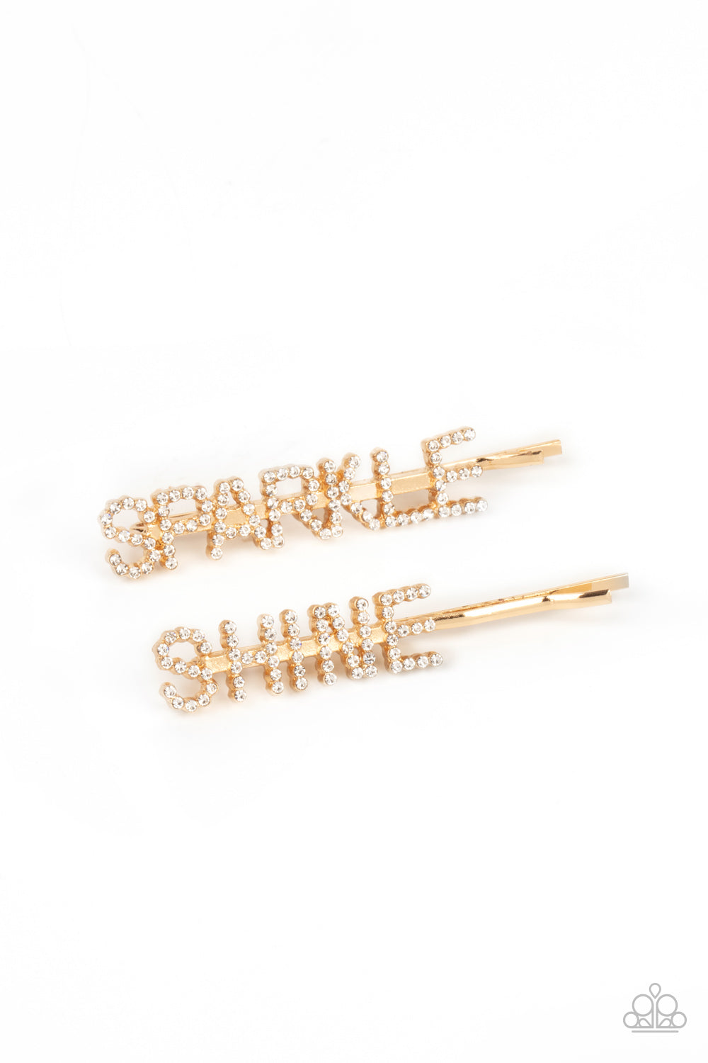 Center of the SPARKLE-verse - gold - Paparazzi hair clip