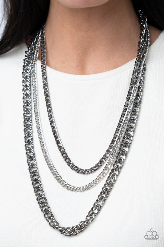 Chain of Champions - multi - Paparazzi necklace