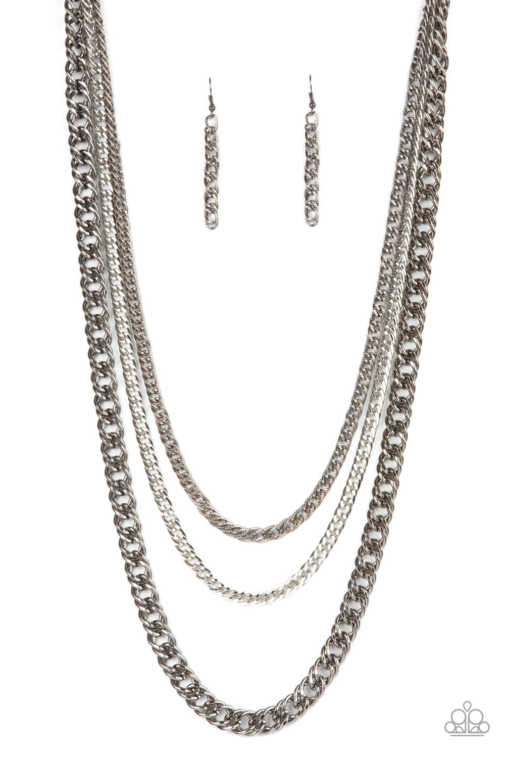 Chain of Champions - multi - Paparazzi necklace