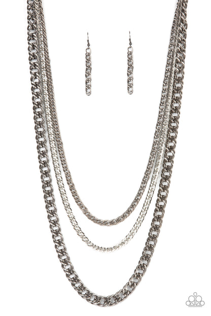 Chain of Champions - multi - Paparazzi necklace