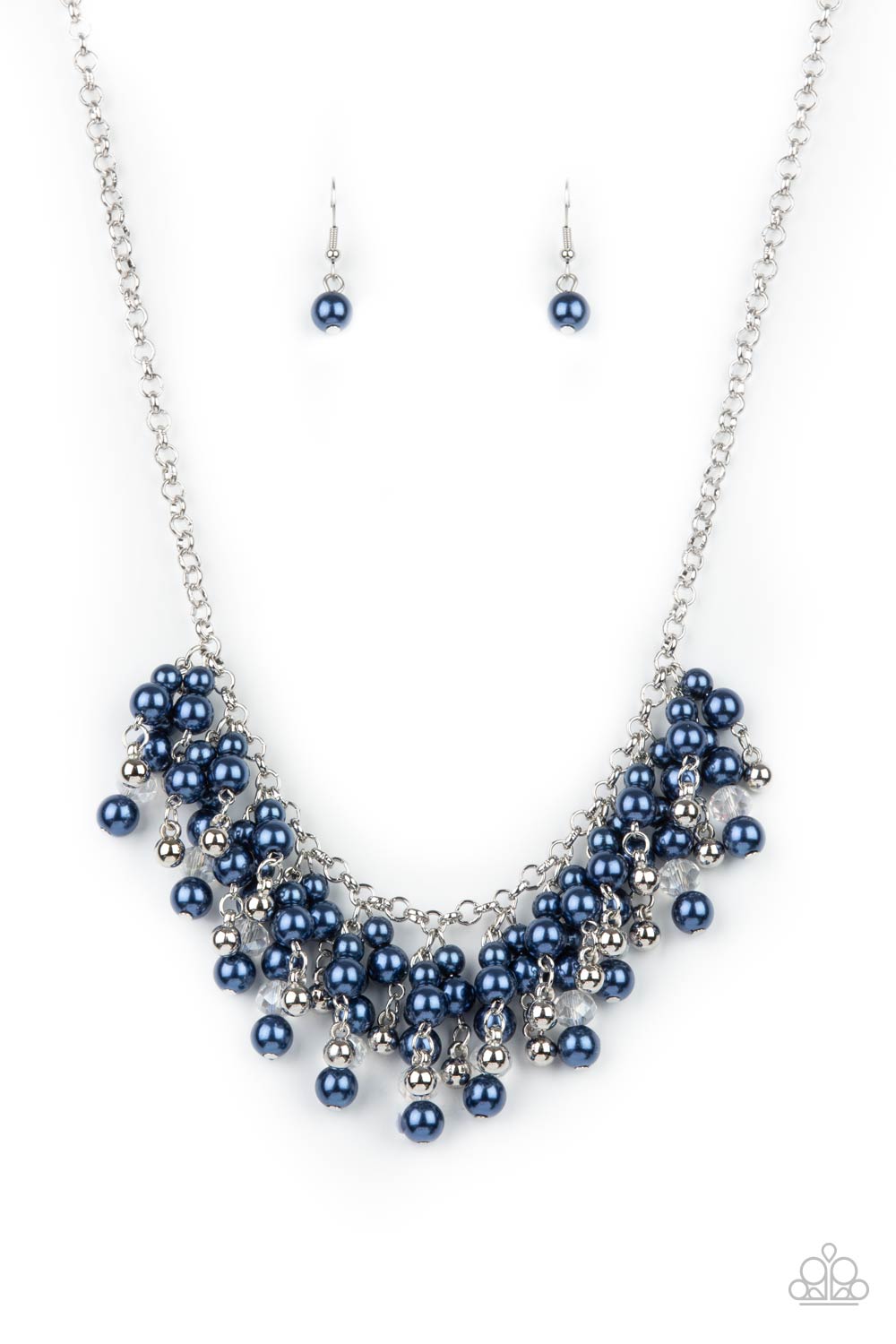 Champagne Dreams - blue - Paparazzi necklace