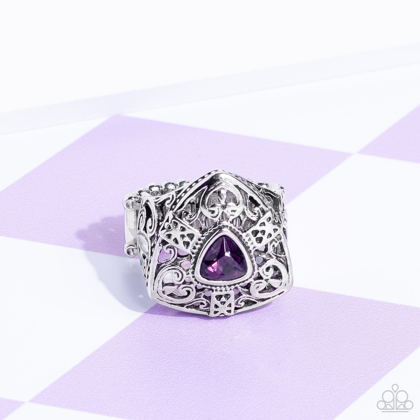 Charismatic Couture - purple - Paparazzi ring