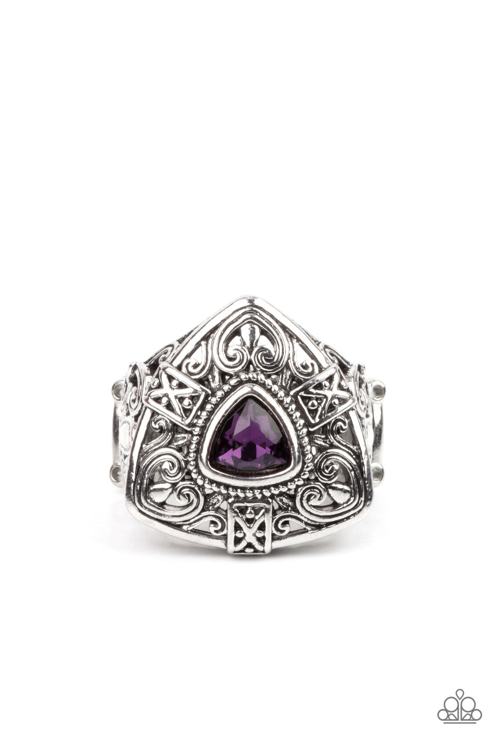 Charismatic Couture - purple - Paparazzi ring