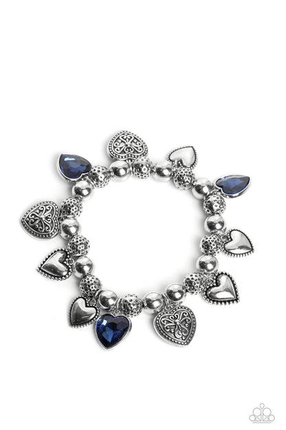Charming Crush - blue - Paparazzi bracelet