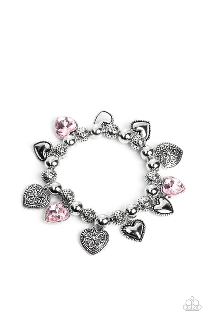 Charming Crush - pink - Paparazzi bracelet