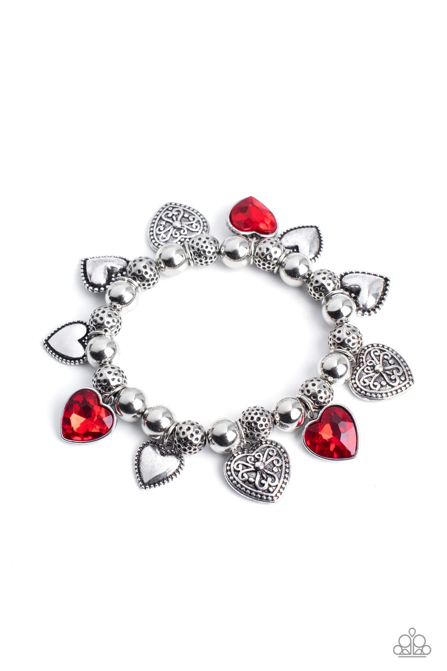 Charming Crush - red - Paparazzi bracelet