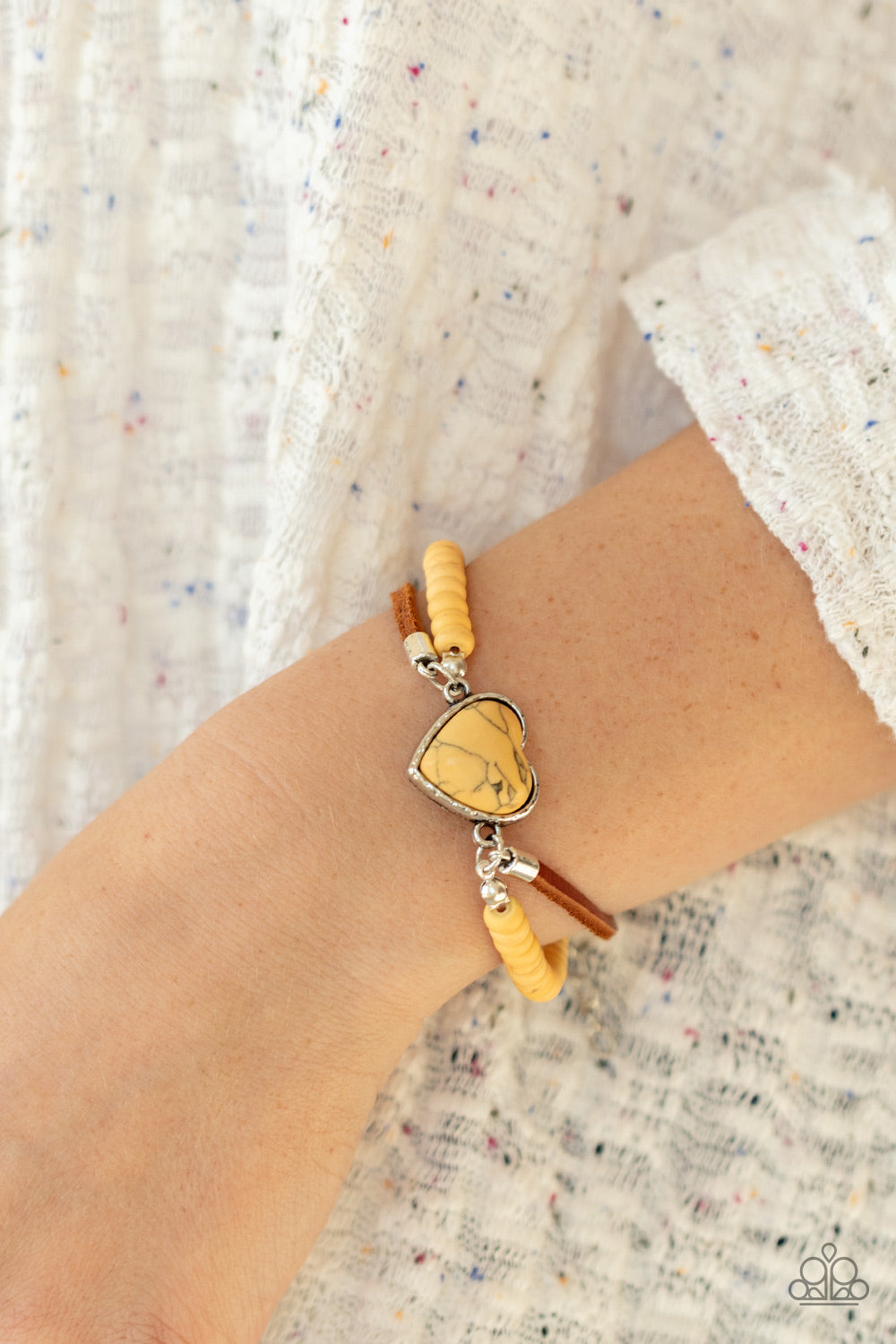 Charmingly Country - yellow - Paparazzi bracelet