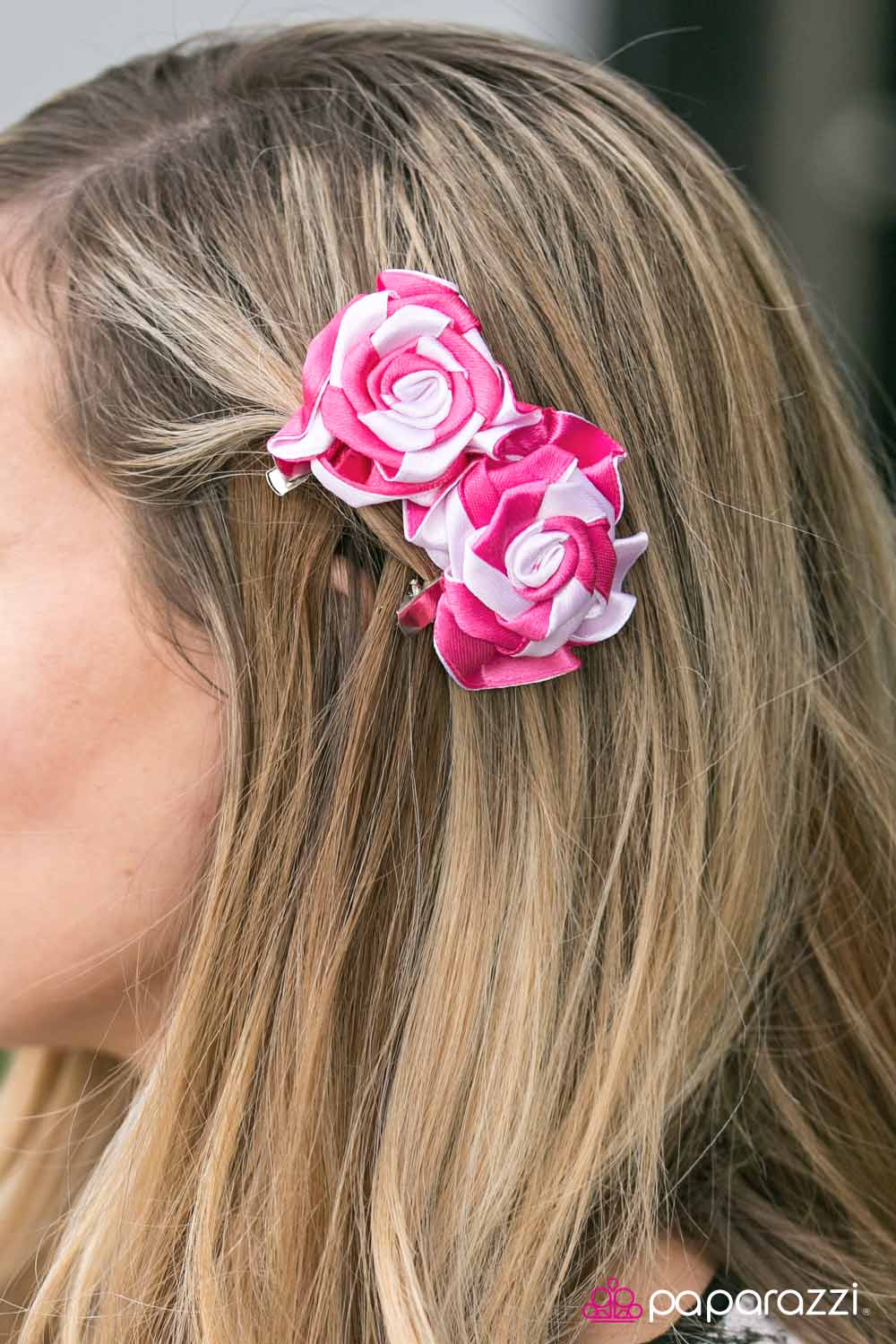 Check This Out - Pink - Paparazzi hair clip