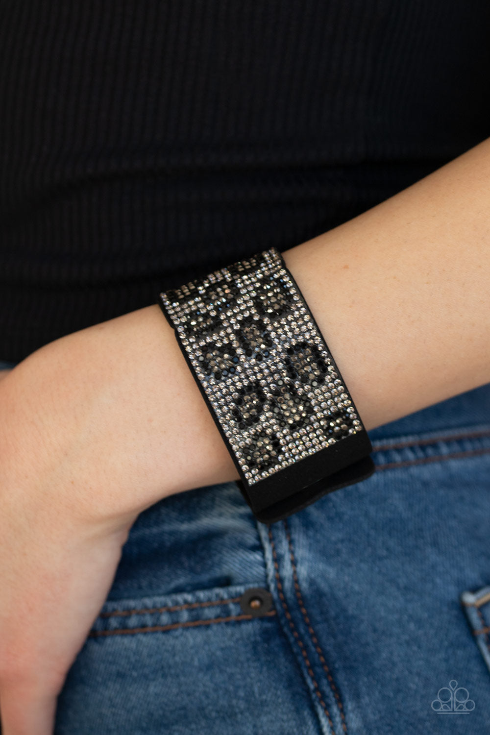 Cheetah Couture - silver - Paparazzi bracelet