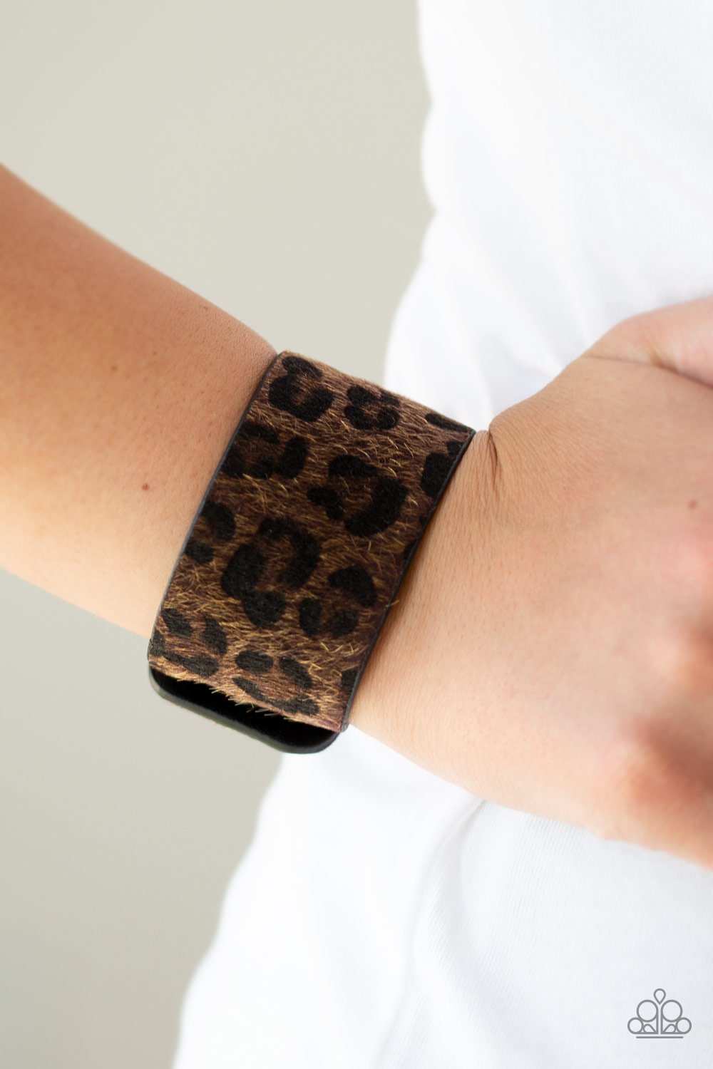 Cheetah Cabana-brown-Paparazzi bracelet
