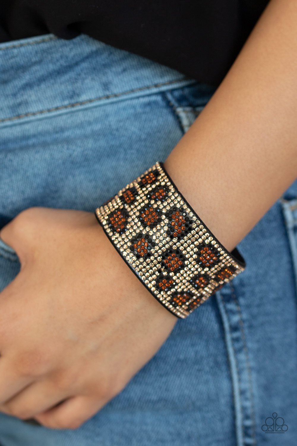 Cheetah Couture-brown-Paparazzi bracelet