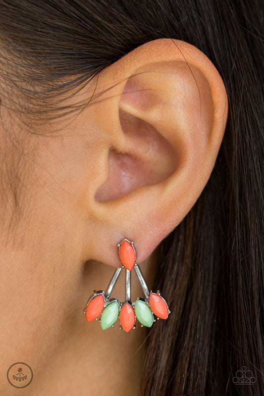 Chicly Carnicalesque - multi - Paparazzi earrings