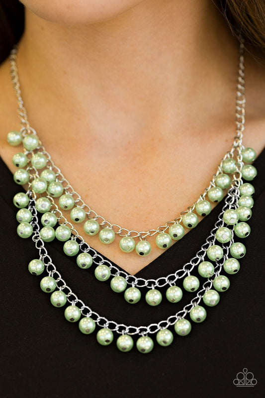 Chichly Classic - green - Paparazzi necklace