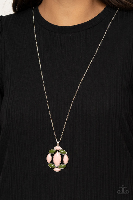 Chromatic Cache - pink - Paparazzi necklace