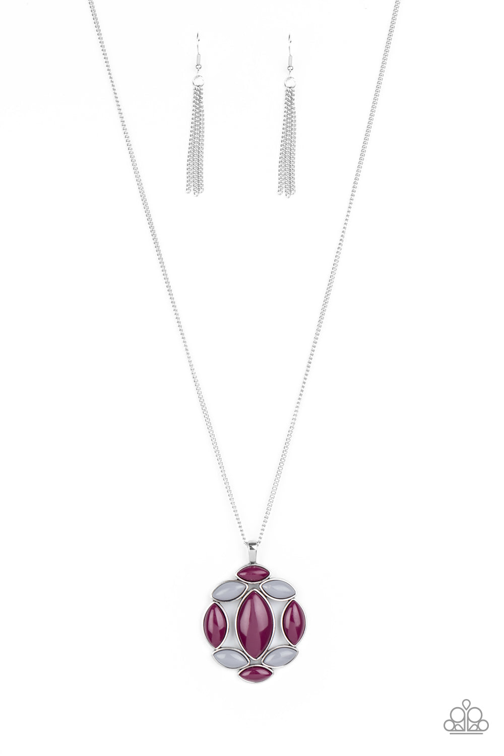 Chromatic Cache - purple - Paparazzi necklace