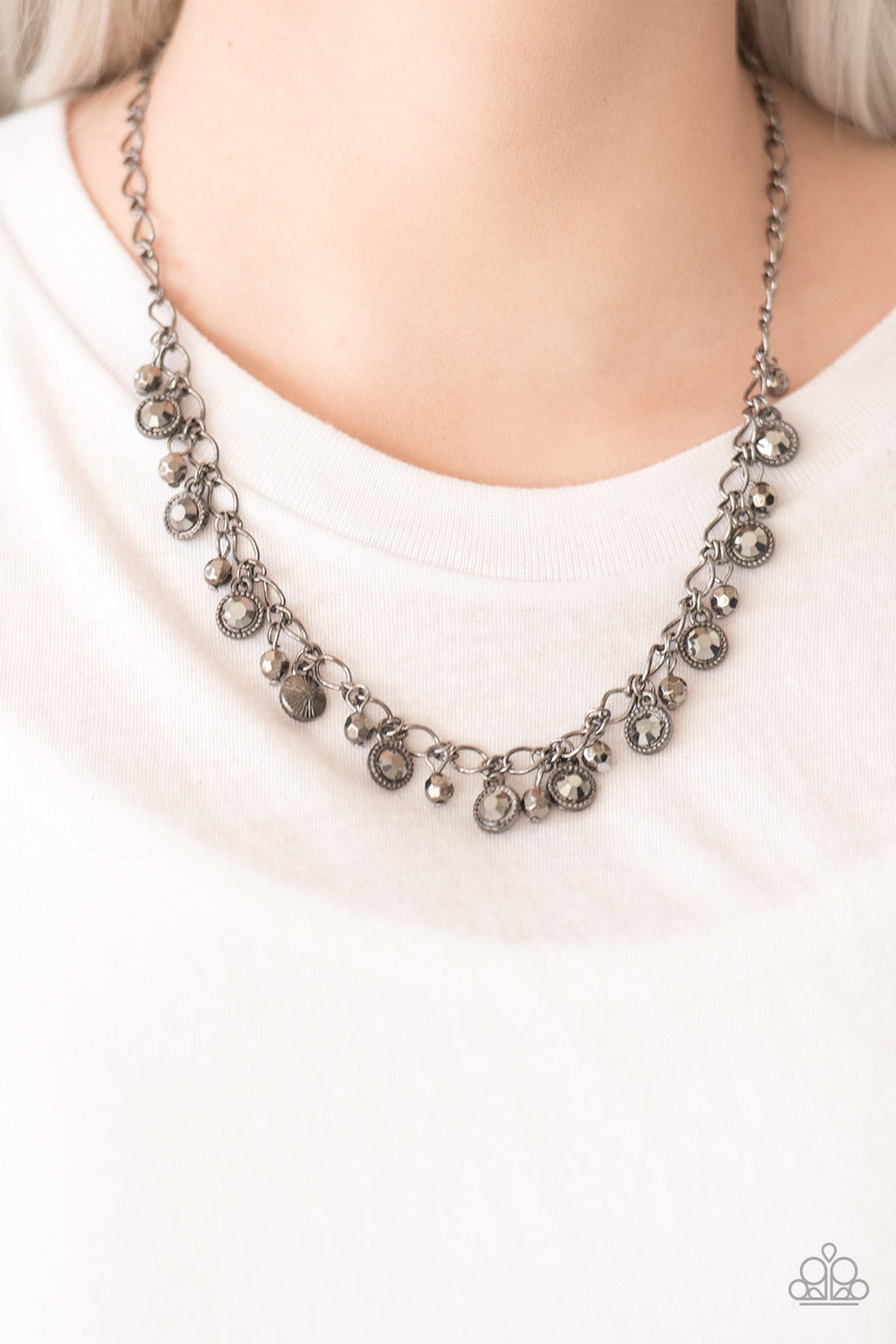 City Couture - black - Paparazzi necklace