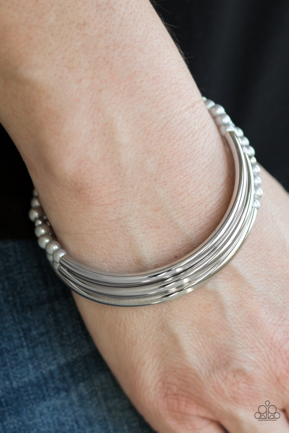 City Pretty - silver - Paparazzi bracelet